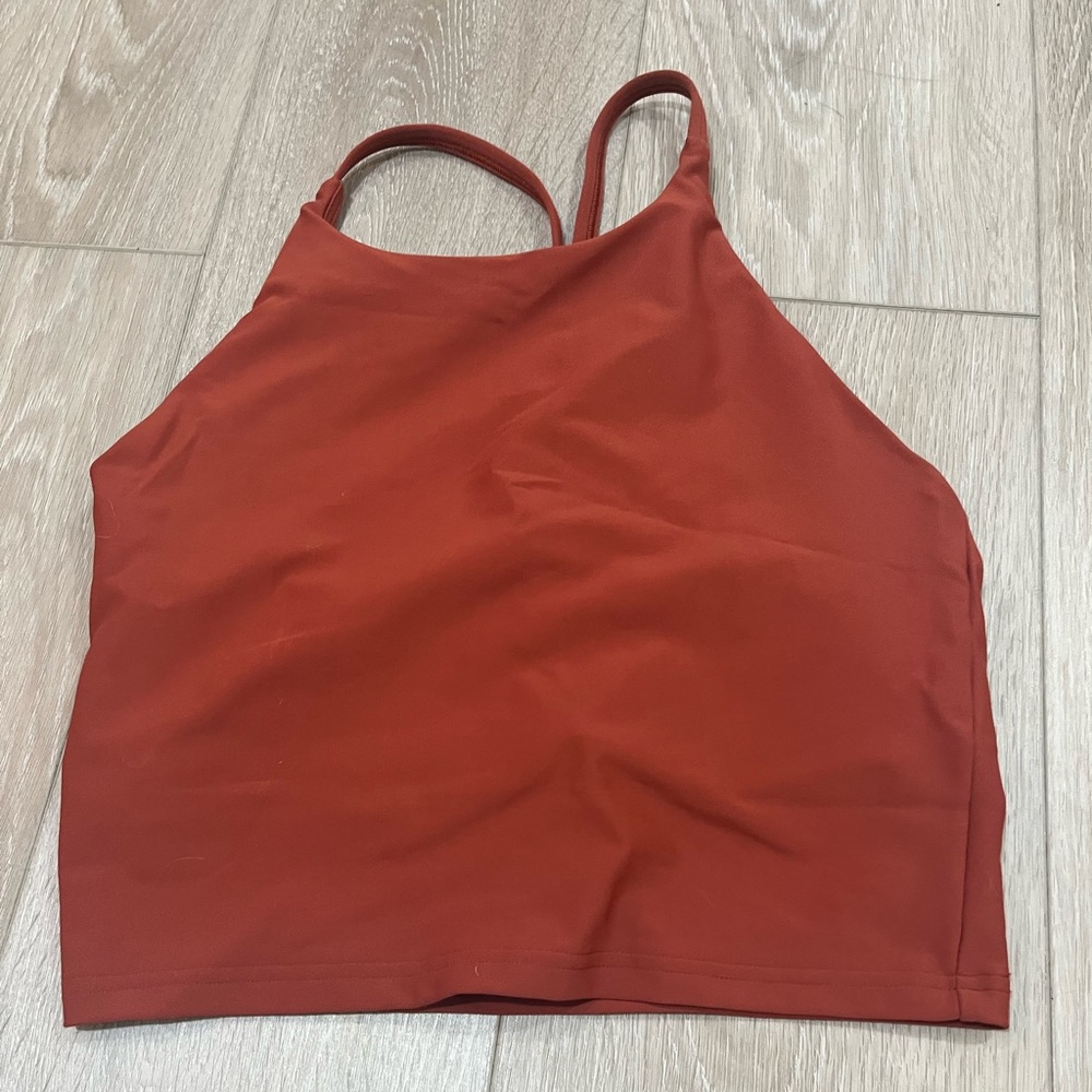 Women's Old Navy Athletic Rust Tank Top